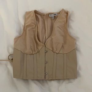 Fashion nova corset top